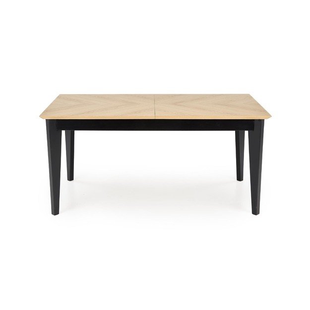 EDMONDO table natural oak / black 8