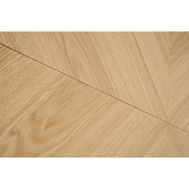 EDMONDO table natural oak / black 5
