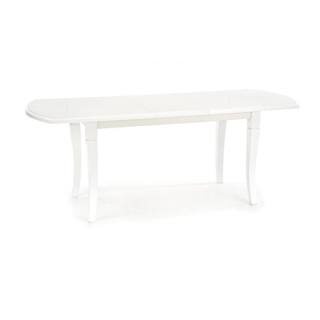FRYDERYK 160/240 cm extension table color: white 1