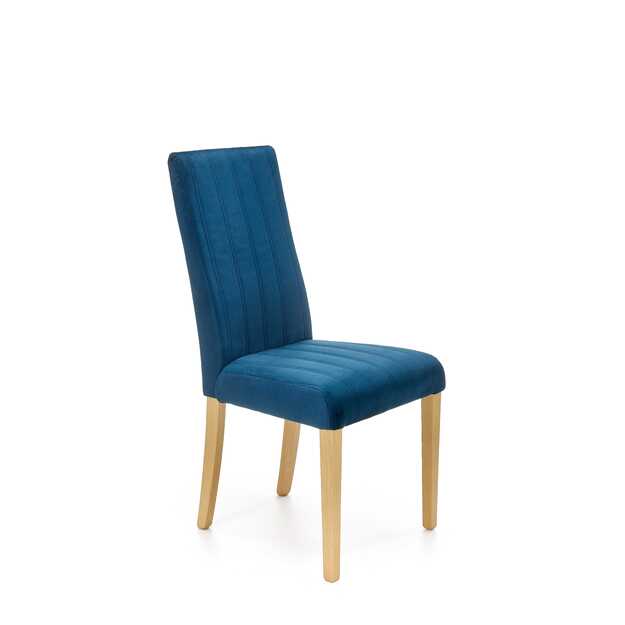 DIEGO 3 chair, color: quilted velvet Stripes - MONOLITH 77