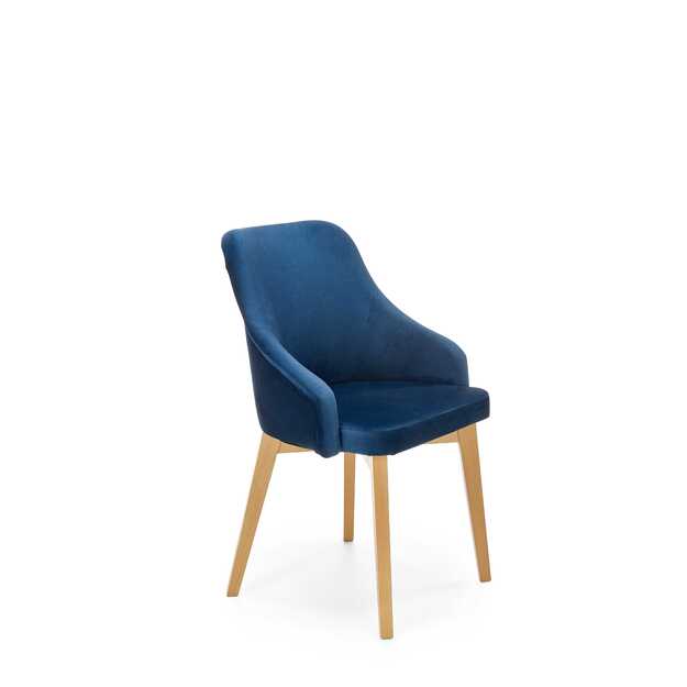 TOLEDO 2 chair, color: honey oak / MONOLITH 77