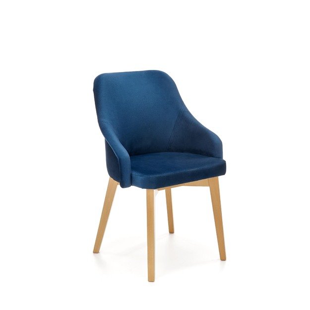TOLEDO 2 chair, color: honey oak / MONOLITH 77 11