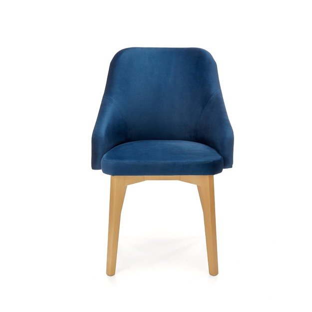TOLEDO 2 chair, color: honey oak / MONOLITH 77 17