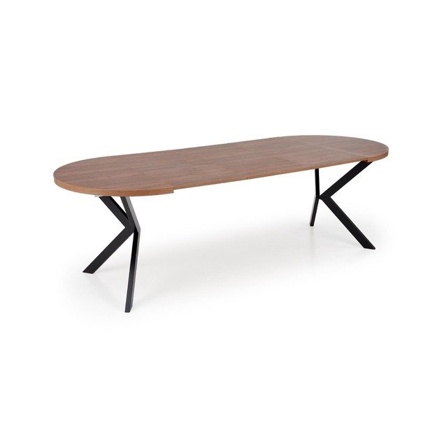 PERONI extension table, walnut / black 8