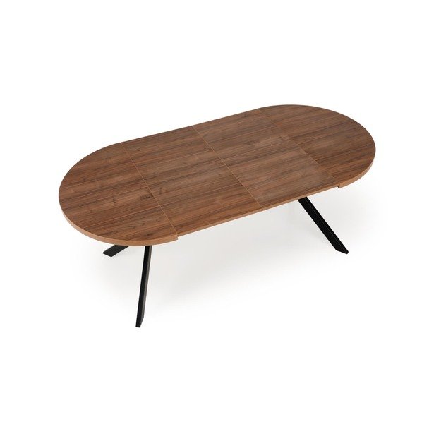 PERONI extension table, walnut / black 6