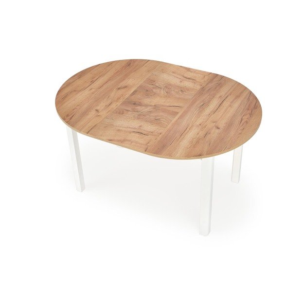 RINGO table, craft oak / white 13