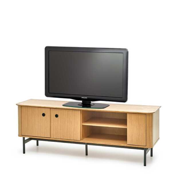 SMART RTV-1 TV-stand color: natural oak/black 8
