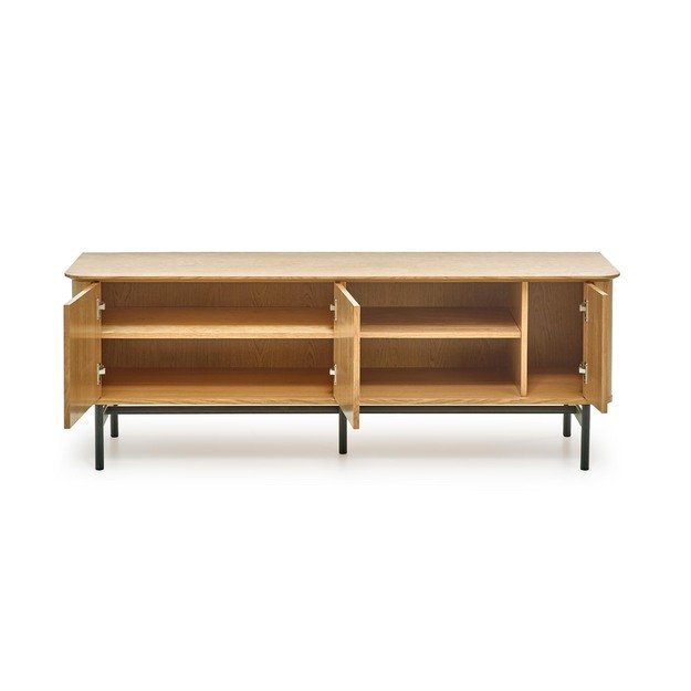 SMART RTV-1 TV-stand color: natural oak/black 7