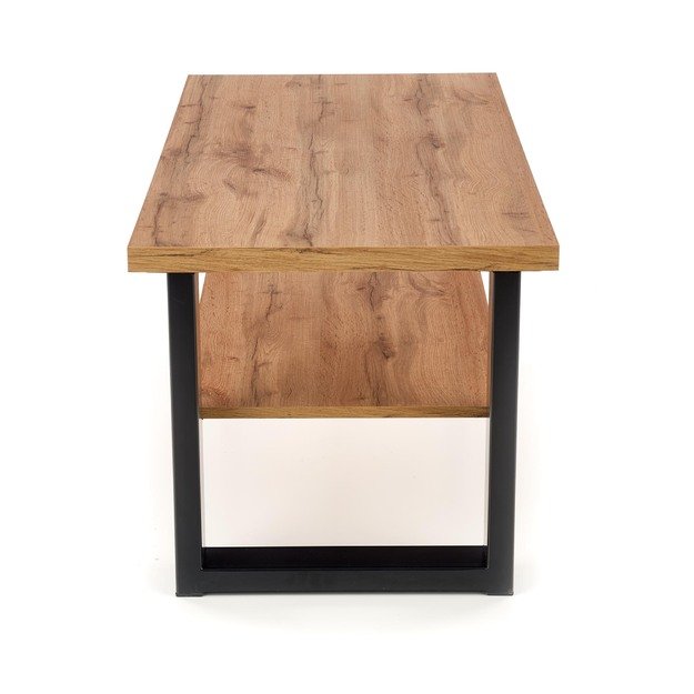 VENOM U coffee table color: votan oak/black 5