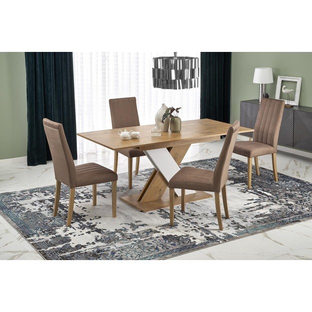 XARELTO extension table, lancelot oak / white 5