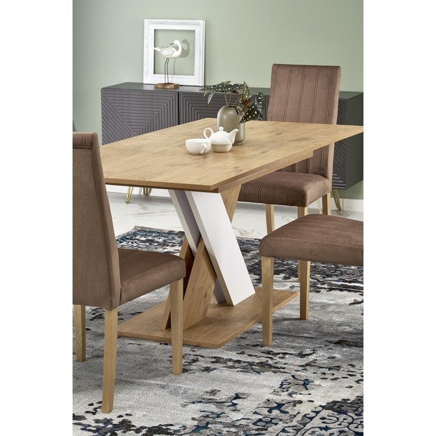 XARELTO extension table, lancelot oak / white 18