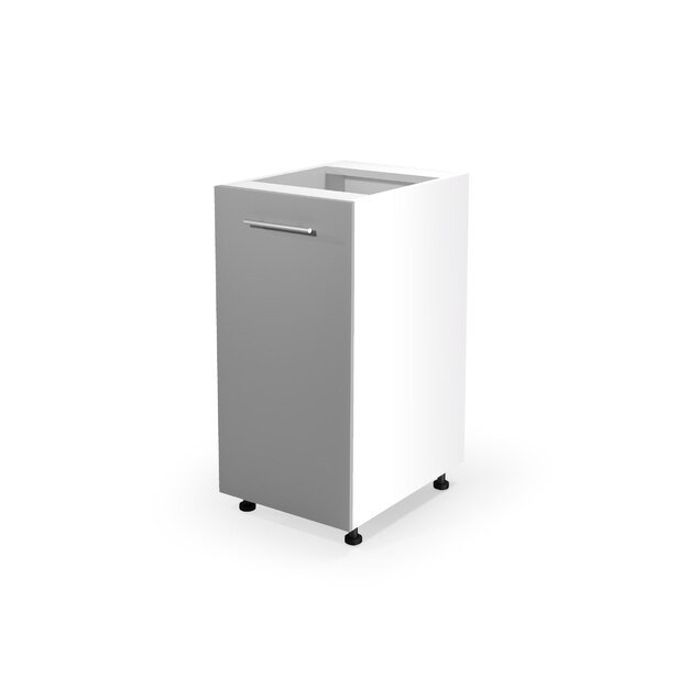 VENTO D-40/82 lower cabinet, color: white / light grey