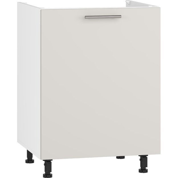 VENTO DK-60/82 sink cabinet, color: white / cashmere