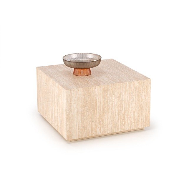 TRAVERTINO KWADRAT coffe table, travertine