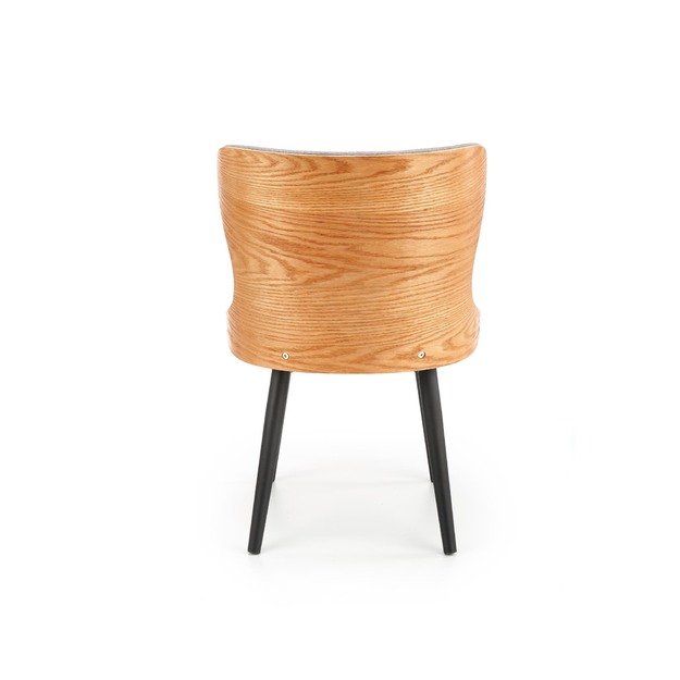 K452 chair color: grey / natural oak 2