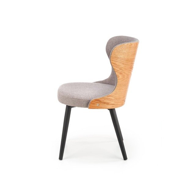 K452 chair color: grey / natural oak 4