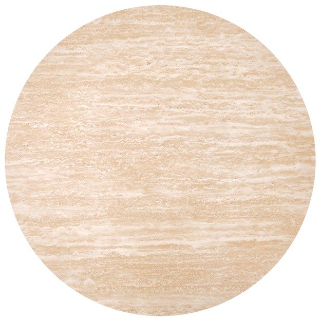 TRAVERTINO_S OKRĄGŁA coffe table, travertine 1