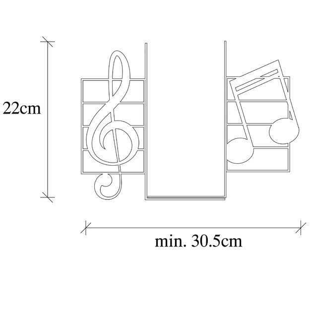 Kitap tutucu 18 - Black 4