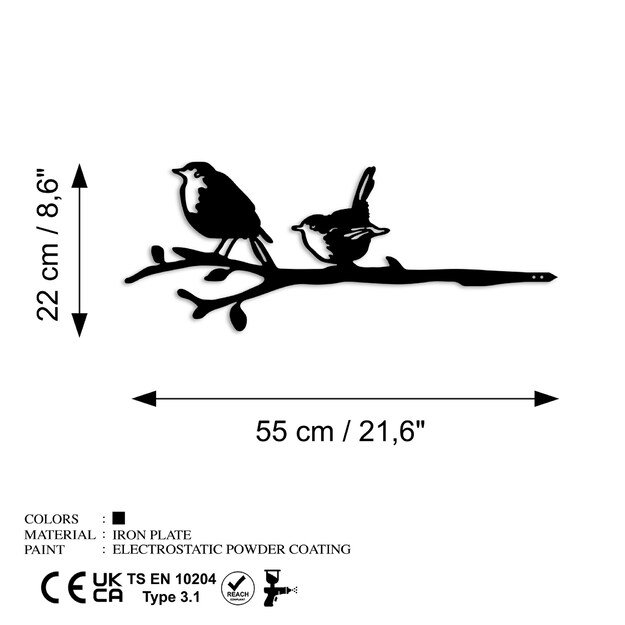 Bird On The Branch 03 - Black 5