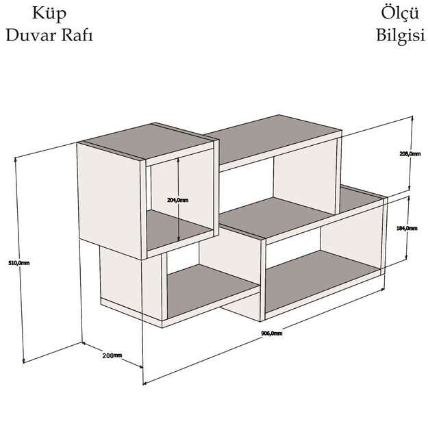 Afro - White, Walnut 3