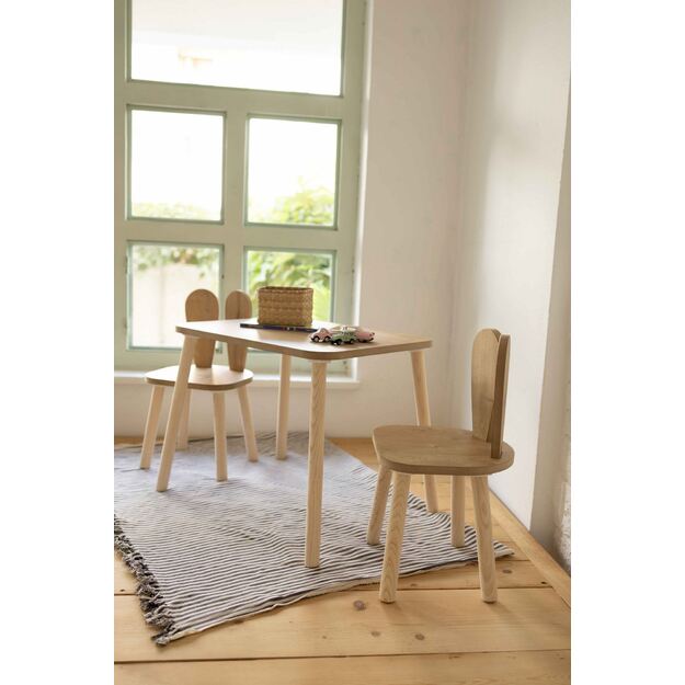 Bunny Two Chair Set - Brown 1
