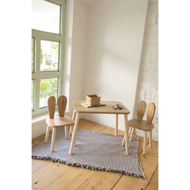 Bunny Two Chair Set - Brown