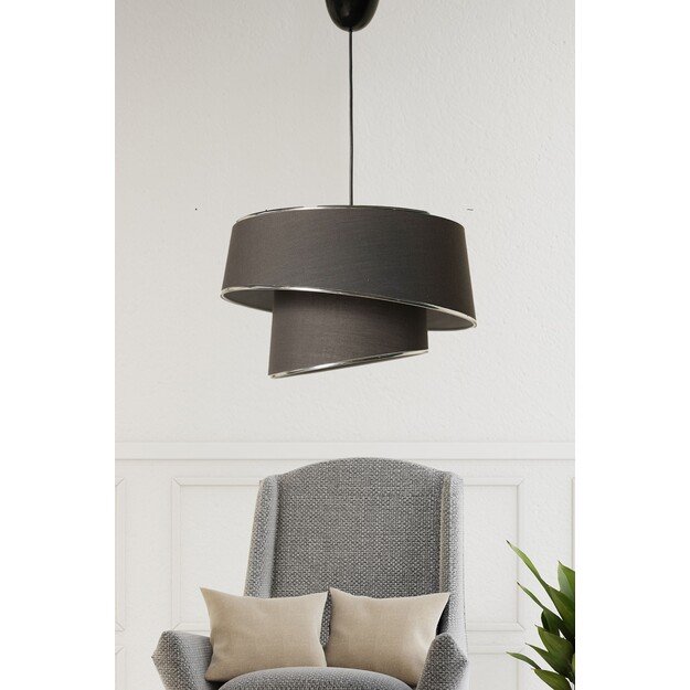 Barette - Silver, Anthracite