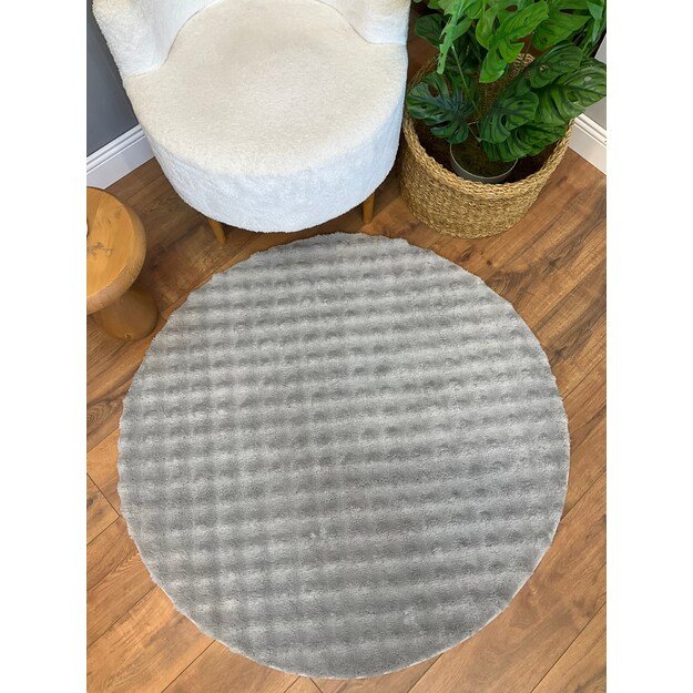 Puffy Bubble Yuvarlak - Grey 1