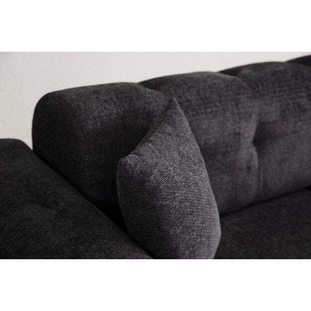Athena 3 Seater - Black 7