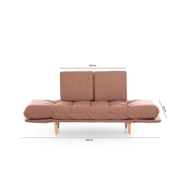 Nina Daybed - Light Brown GR102 8