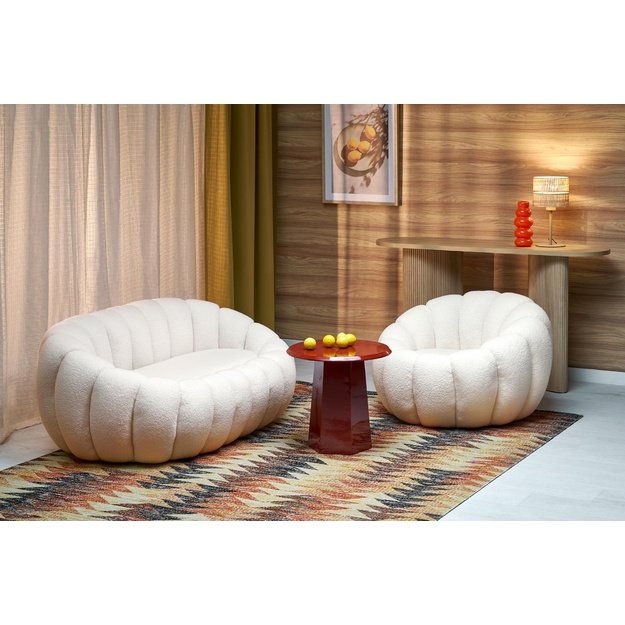 GASPAR XL leisure chair, cream