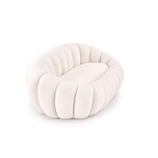 GASPAR XL leisure chair, cream