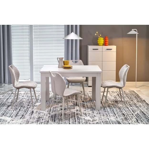 GIZMO extension table cashmere / cashmere