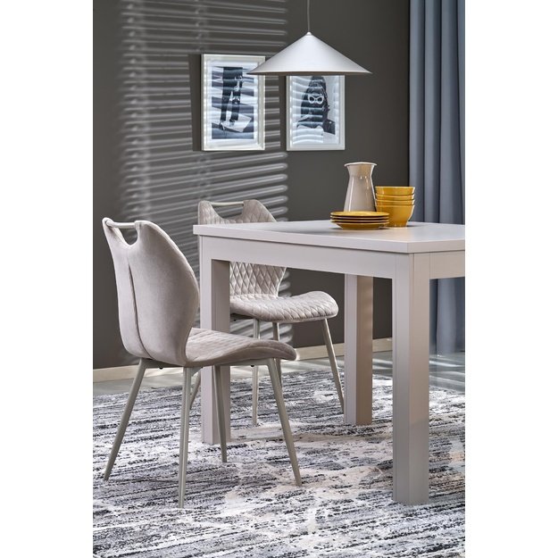 GIZMO extension table cashmere / cashmere