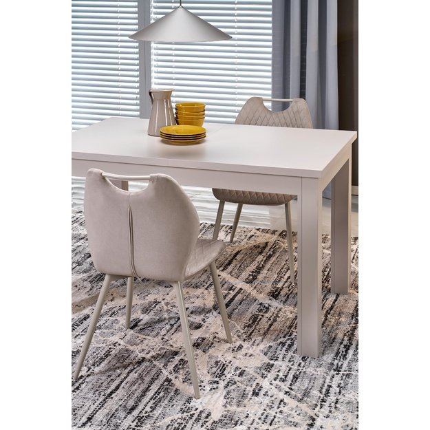 GIZMO extension table cashmere / cashmere