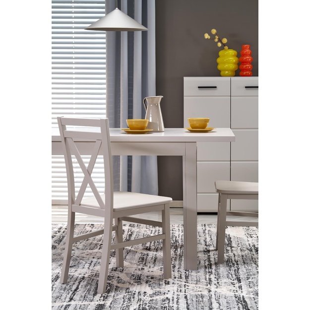 GIZMO extension table cashmere / cashmere