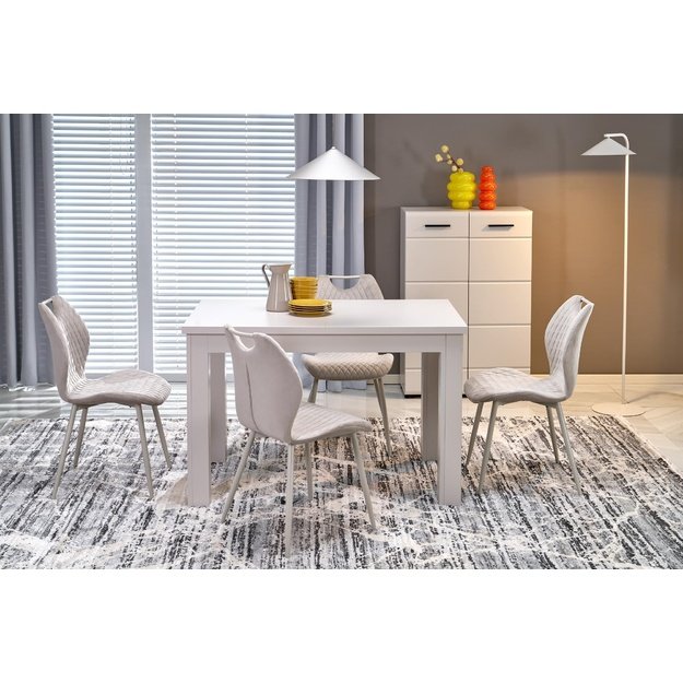 GIZMO extension table cashmere / cashmere