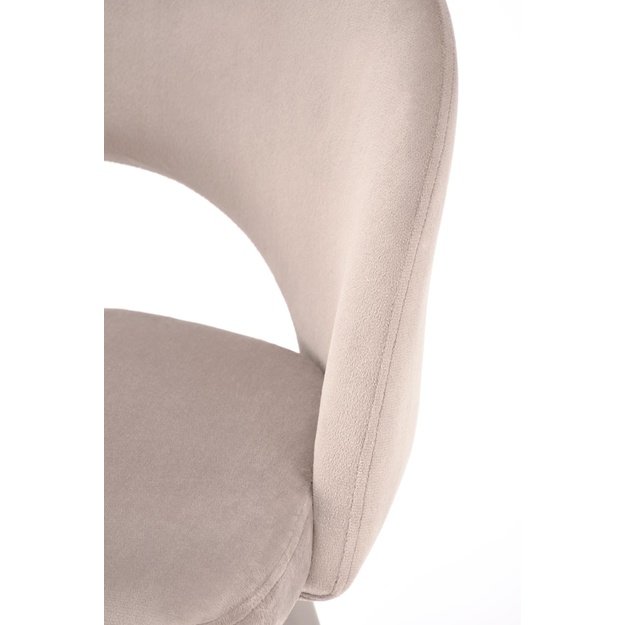 H96 bar stool, l.beige / cashmere