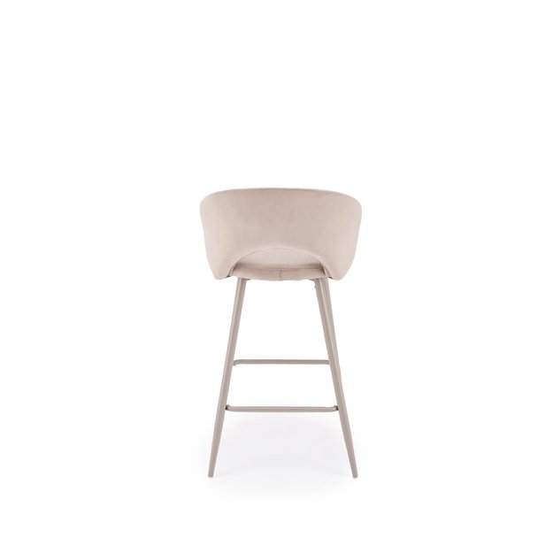H96 bar stool, l.beige / cashmere
