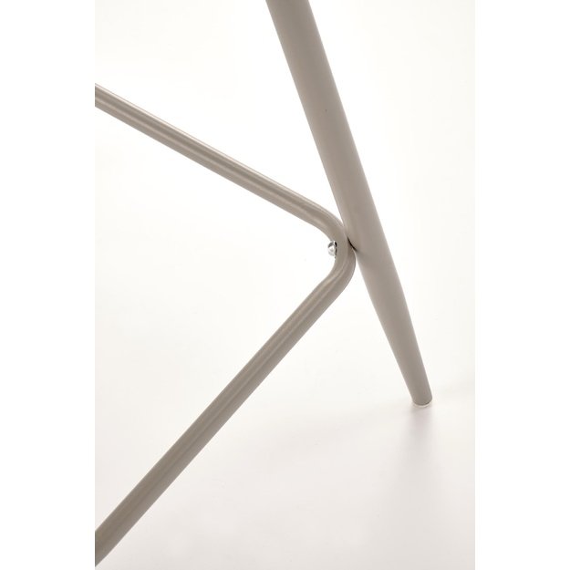 H96 bar stool, l.beige / cashmere