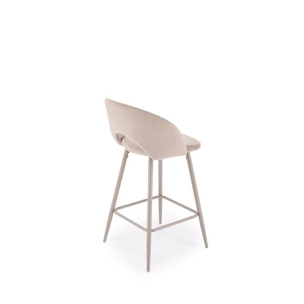 H96 bar stool, l.beige / cashmere