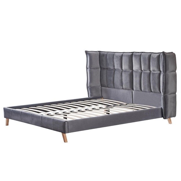 SCANDINO 160 bed, grey 13