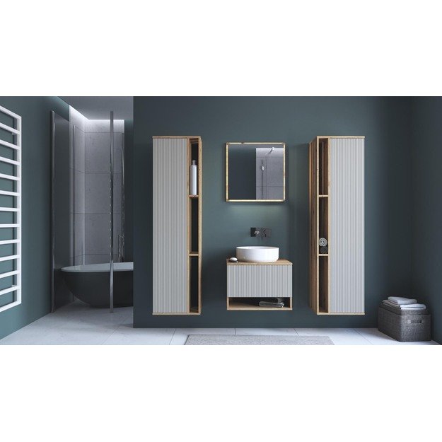 sink cabinet, AVIOLA SU-60, artisan oak / cashmere matt 3