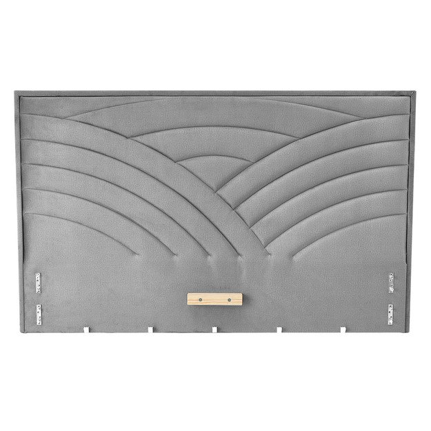 MODULO W3 headboard - grey Monolith 85