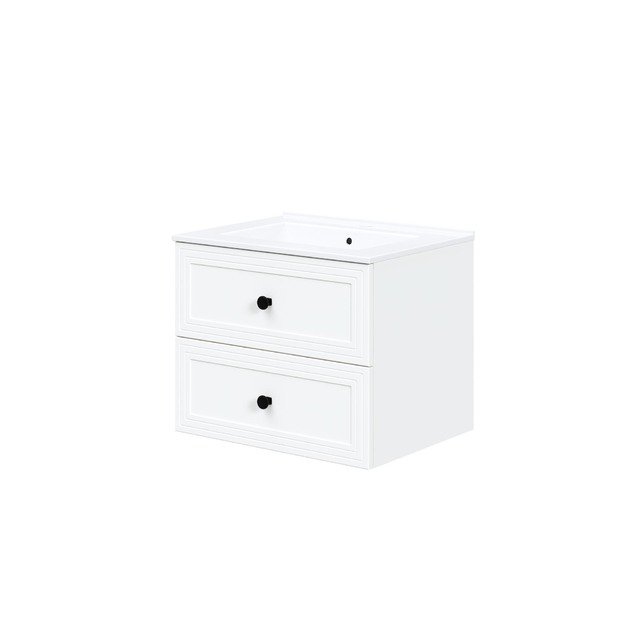 sink cabinet, TORETO SU-60, white matt 1