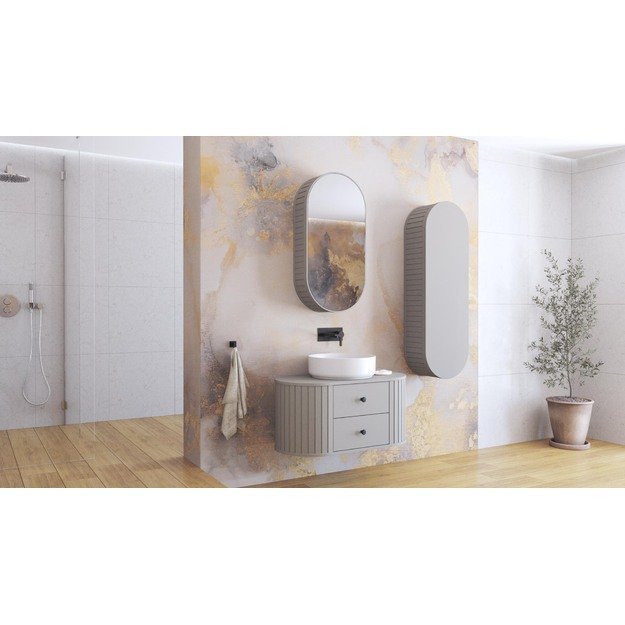 sink cabinet, VENEZIA SU, cashmere matt 4