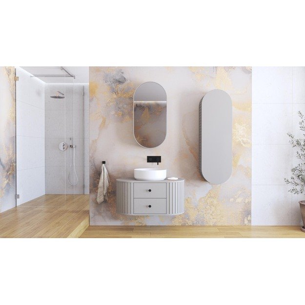 sink cabinet, VENEZIA SU, cashmere matt 3