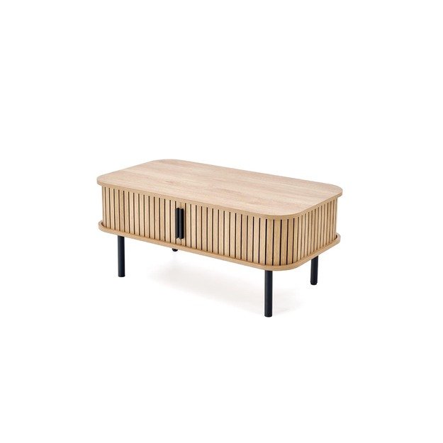 ANGELINA coffee table, natural/black 8