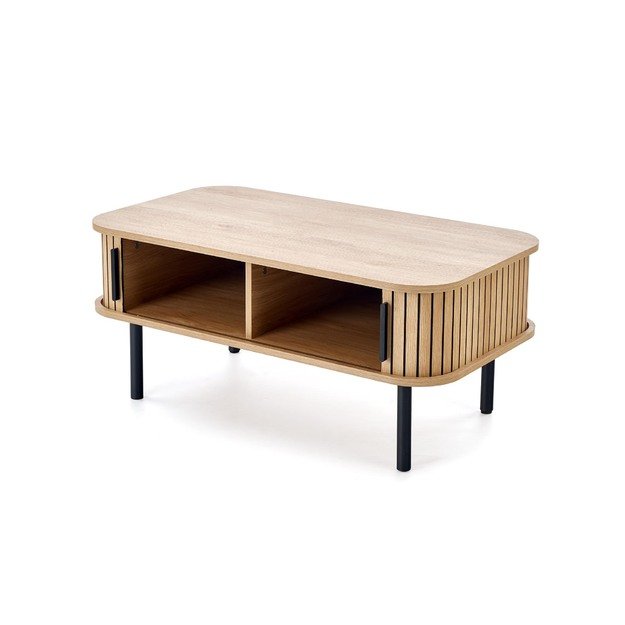ANGELINA coffee table, natural/black 9