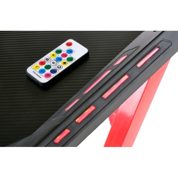 B49 desk black / red 3